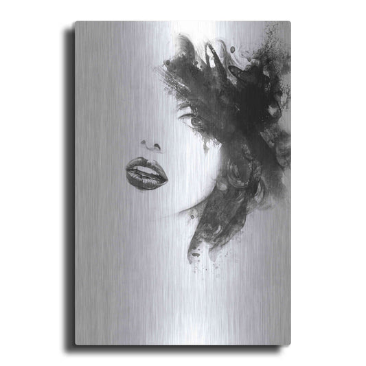 Luxe Metal Art 'Shadow Girl' by Incado, Metal Wall Art