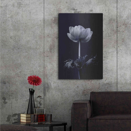 Luxe Metal Art 'Single Flower' by Incado, Metal Wall Art,24x36