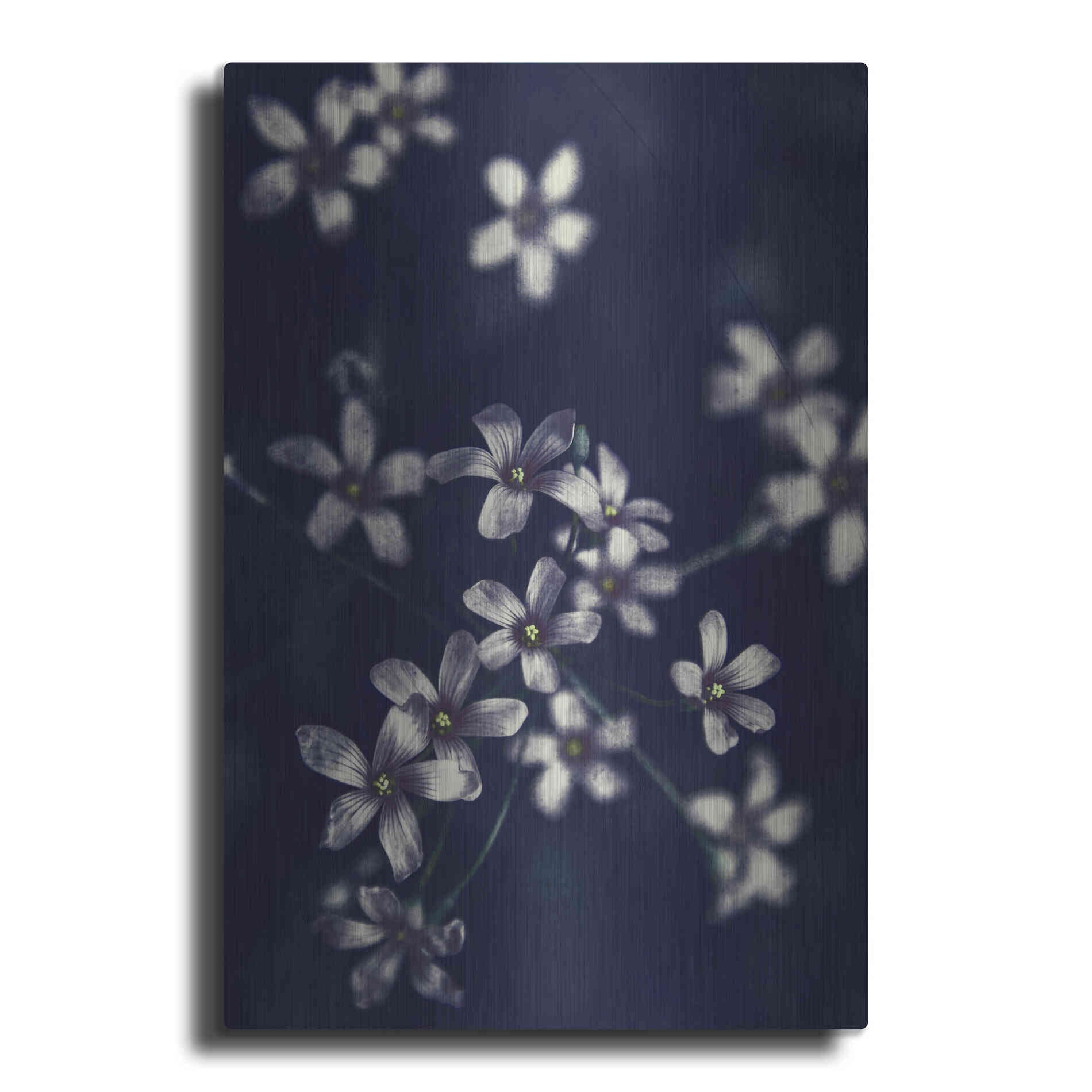 Luxe Metal Art 'Small Flowers' by Incado, Metal Wall Art