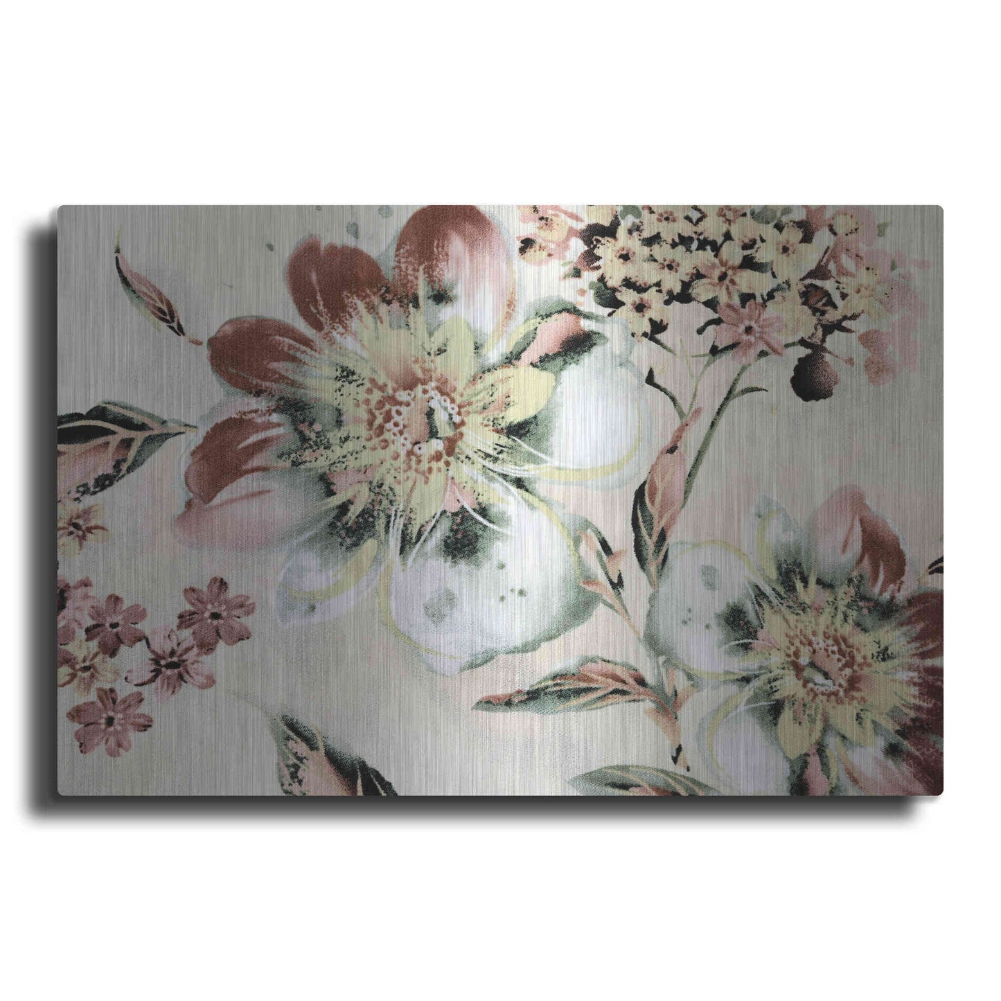 Luxe Metal Art 'Summer Flower' by Incado, Metal Wall Art