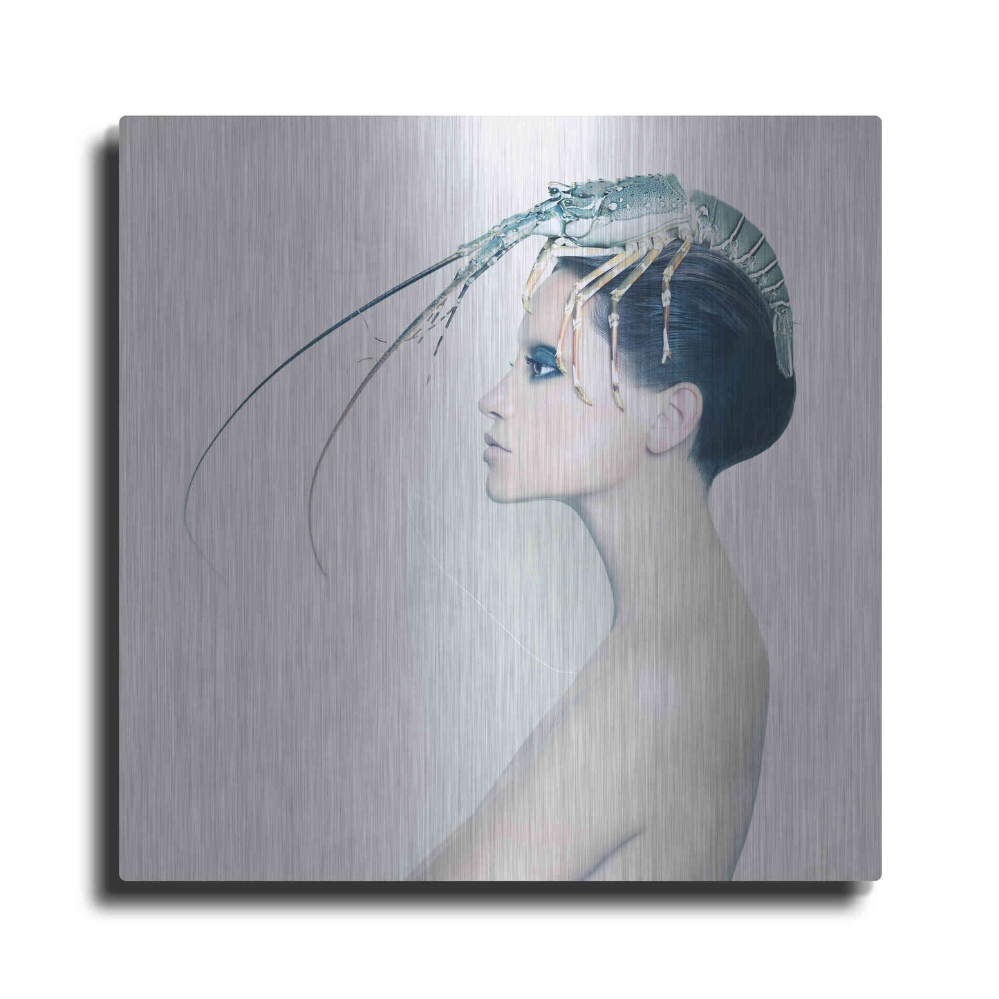 Luxe Metal Art 'The Lady and the Hummer' by Incado, Metal Wall Art