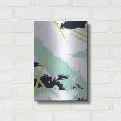 Luxe Metal Art 'Turquoise' by Incado, Metal Wall Art,12x16