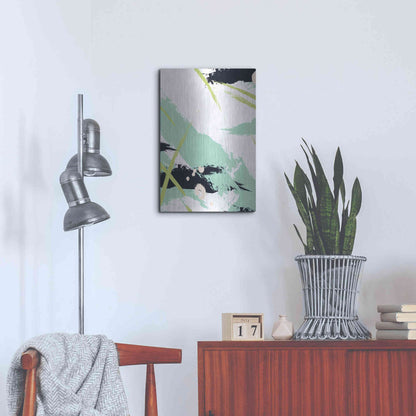Luxe Metal Art 'Turquoise' by Incado, Metal Wall Art,16x24