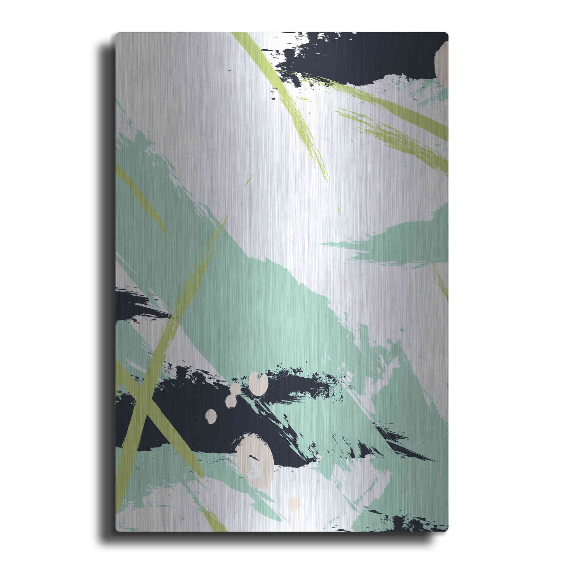 Luxe Metal Art 'Turquoise' by Incado, Metal Wall Art