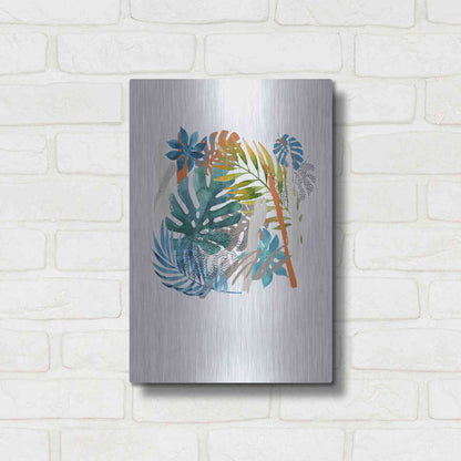 Luxe Metal Art 'Vibes I' by Incado, Metal Wall Art,12x16