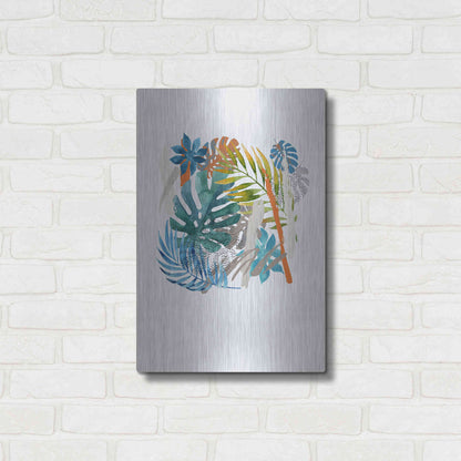 Luxe Metal Art 'Vibes I' by Incado, Metal Wall Art,16x24