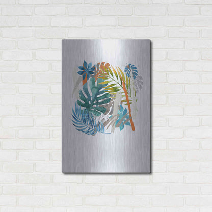 Luxe Metal Art 'Vibes I' by Incado, Metal Wall Art,24x36