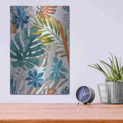 Luxe Metal Art 'Vibes II' by Incado, Metal Wall Art,12x16