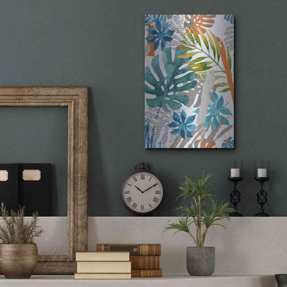 Luxe Metal Art 'Vibes II' by Incado, Metal Wall Art,12x16