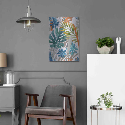 Luxe Metal Art 'Vibes II' by Incado, Metal Wall Art,16x24