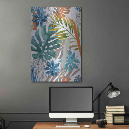 Luxe Metal Art 'Vibes II' by Incado, Metal Wall Art,24x36