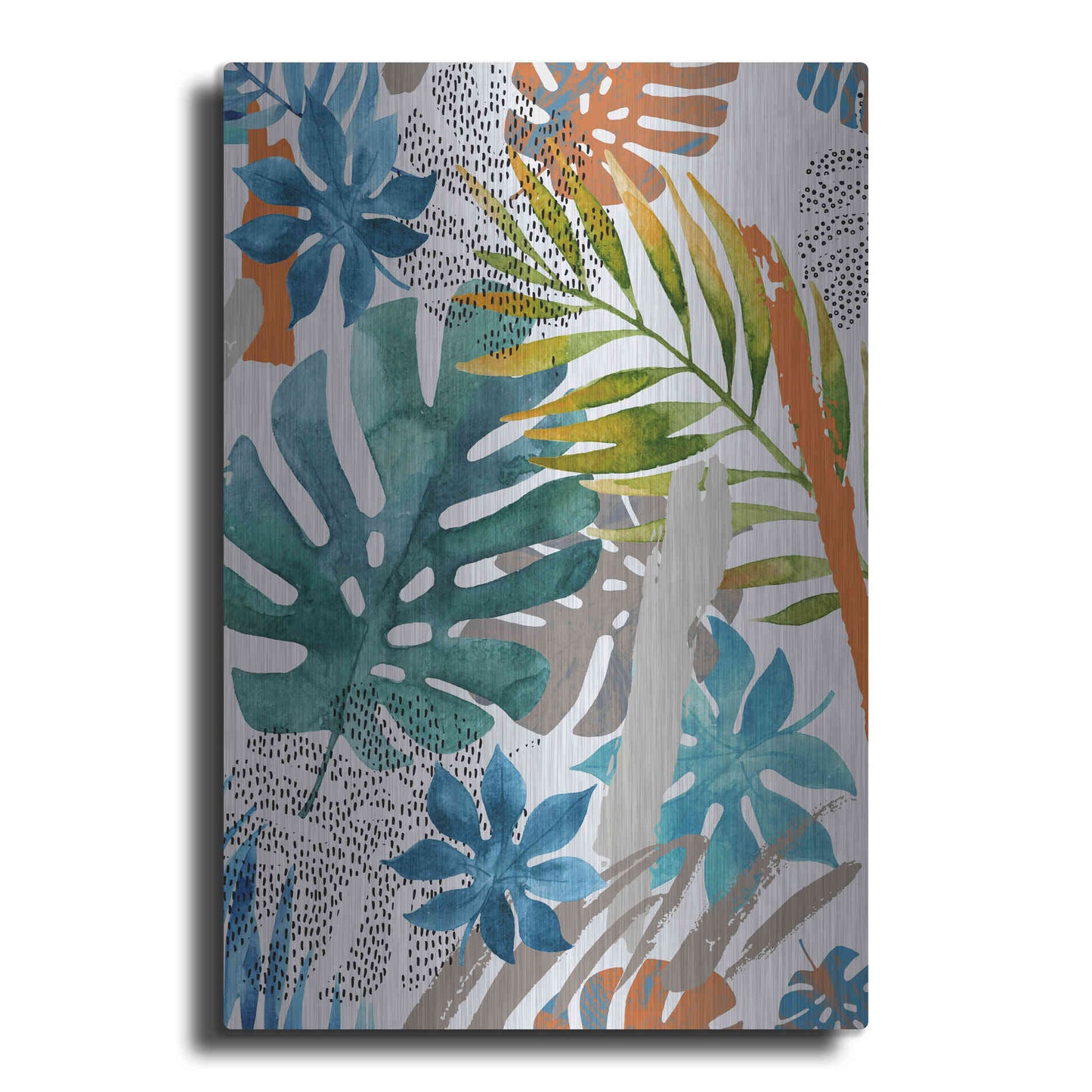 Luxe Metal Art 'Vibes II' by Incado, Metal Wall Art