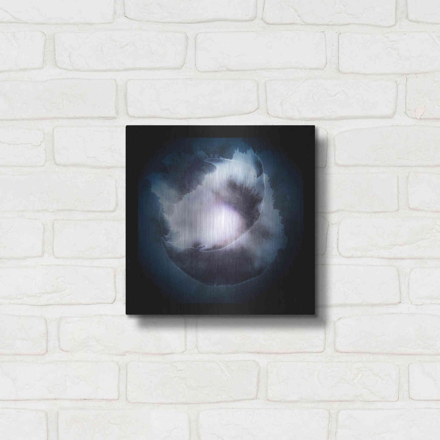Luxe Metal Art 'Water Color Drop' by Incado, Metal Wall Art,12x12