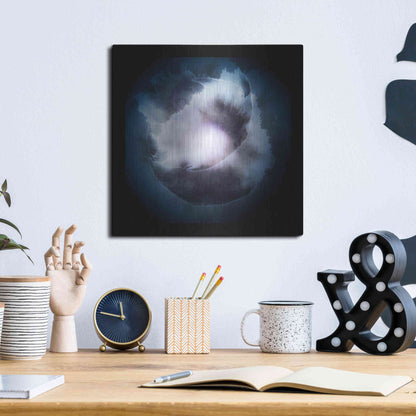 Luxe Metal Art 'Water Color Drop' by Incado, Metal Wall Art,12x12