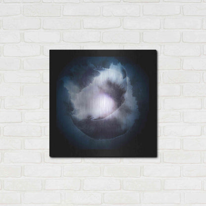 Luxe Metal Art 'Water Color Drop' by Incado, Metal Wall Art,24x24