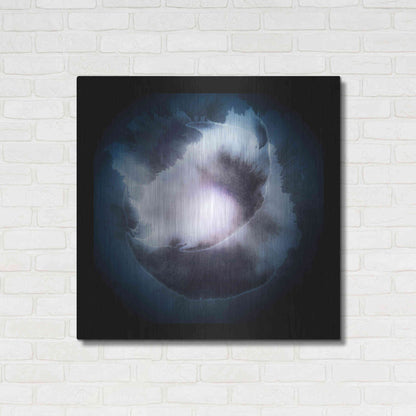 Luxe Metal Art 'Water Color Drop' by Incado, Metal Wall Art,36x36