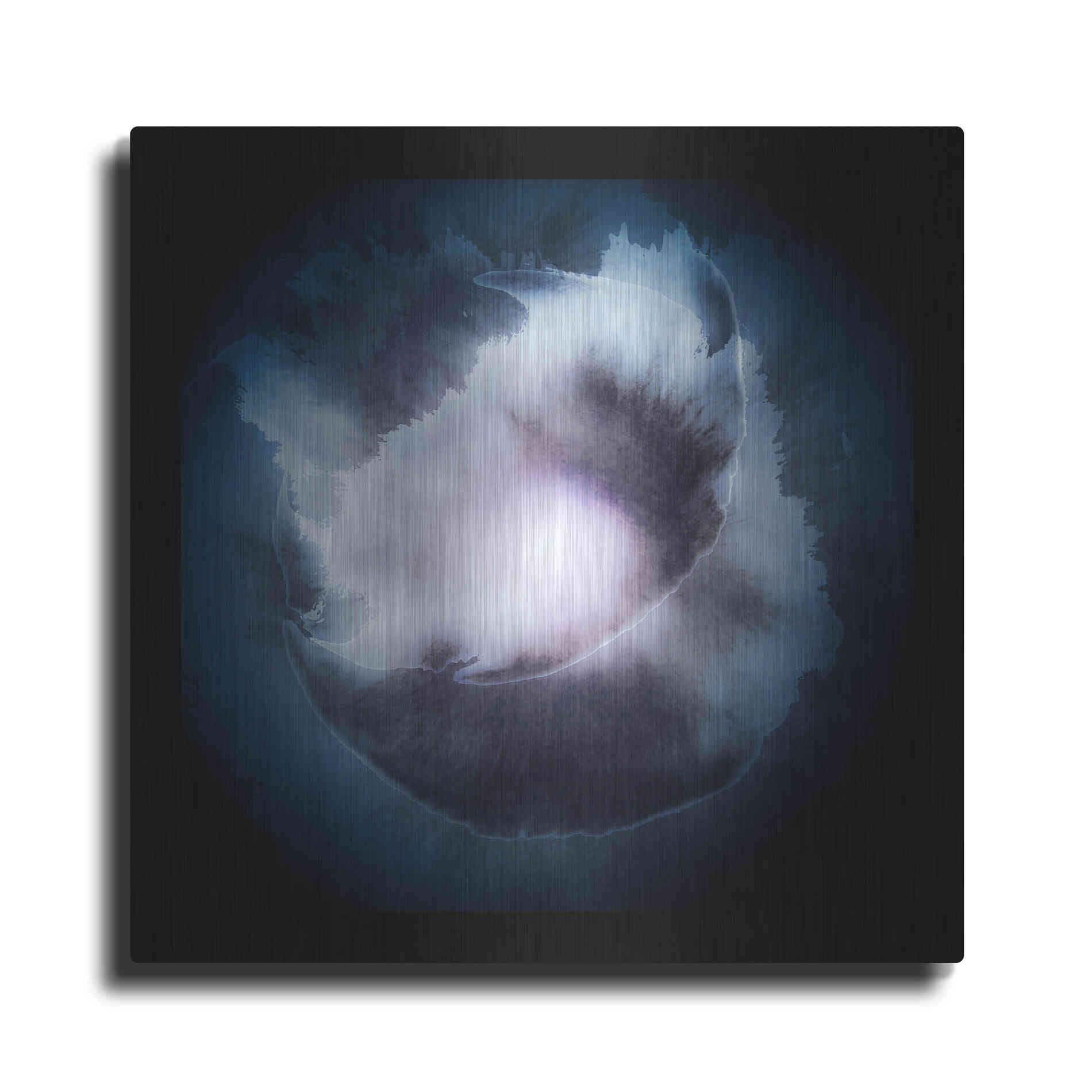Luxe Metal Art 'Water Color Drop' by Incado, Metal Wall Art