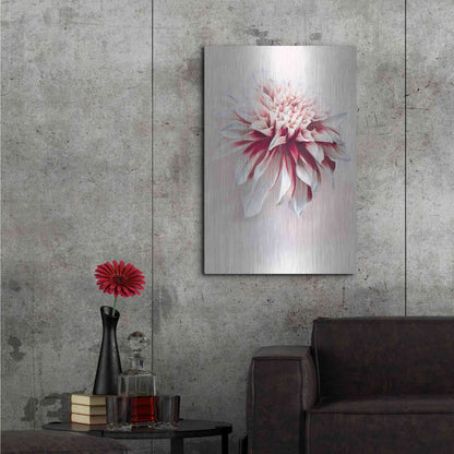 Luxe Metal Art 'Water Dahlia' by Incado, Metal Wall Art,24x36