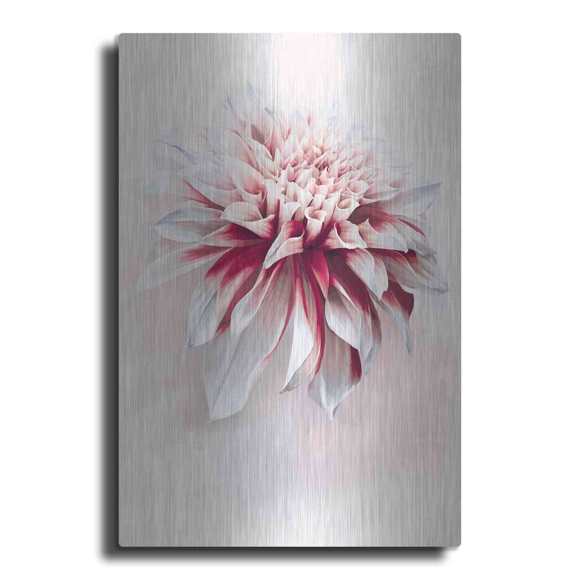 Luxe Metal Art 'Water Dahlia' by Incado, Metal Wall Art