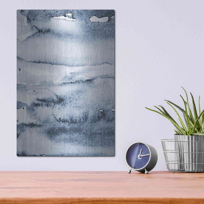 Luxe Metal Art 'Water I' by Incado, Metal Wall Art,12x16