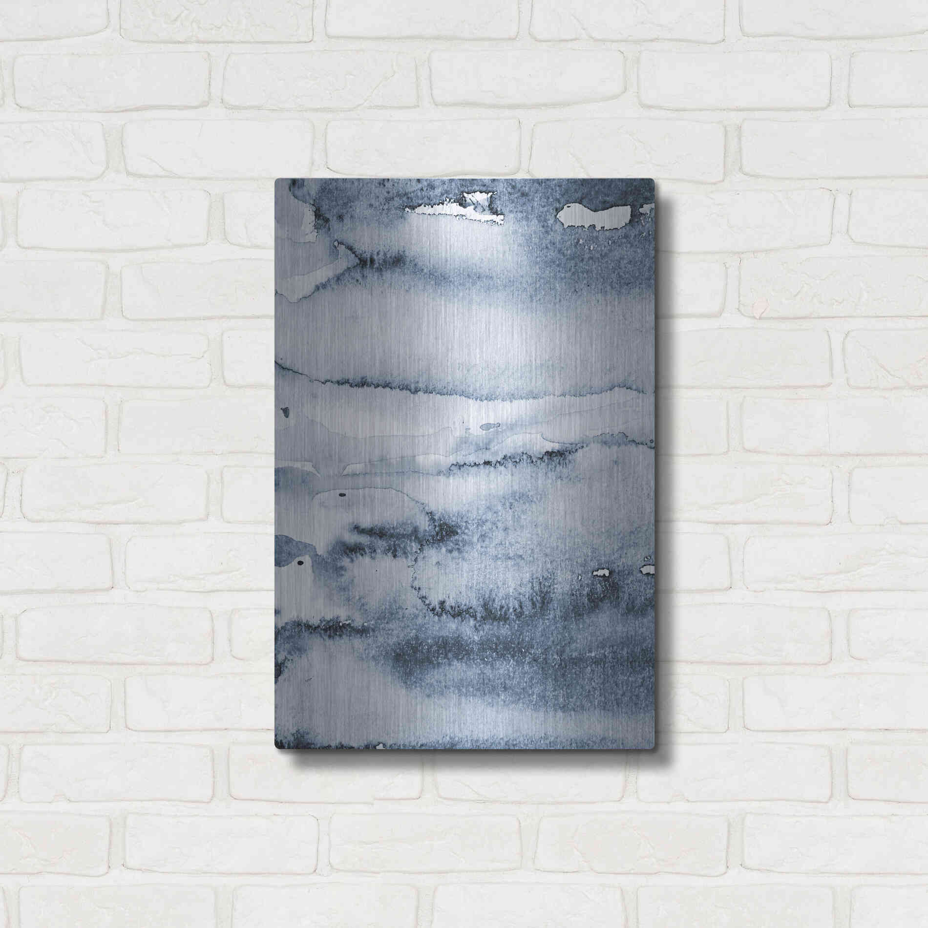 Luxe Metal Art 'Water I' by Incado, Metal Wall Art,16x24