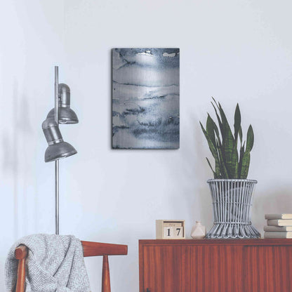 Luxe Metal Art 'Water I' by Incado, Metal Wall Art,16x24