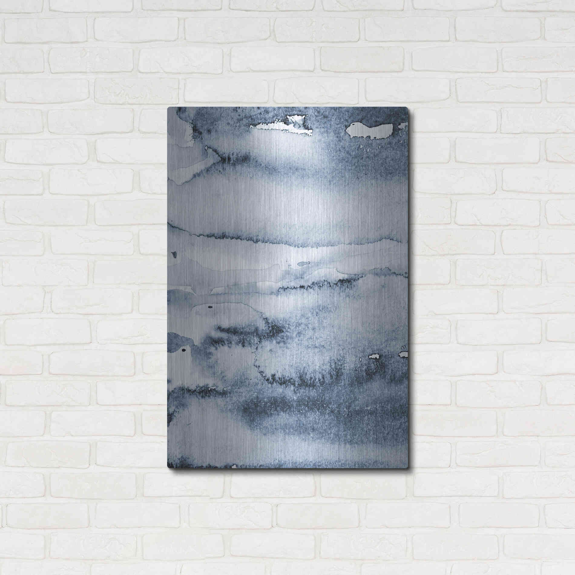 Luxe Metal Art 'Water I' by Incado, Metal Wall Art,24x36