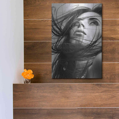 Luxe Metal Art 'Windy Day' by Incado, Metal Wall Art,12x16