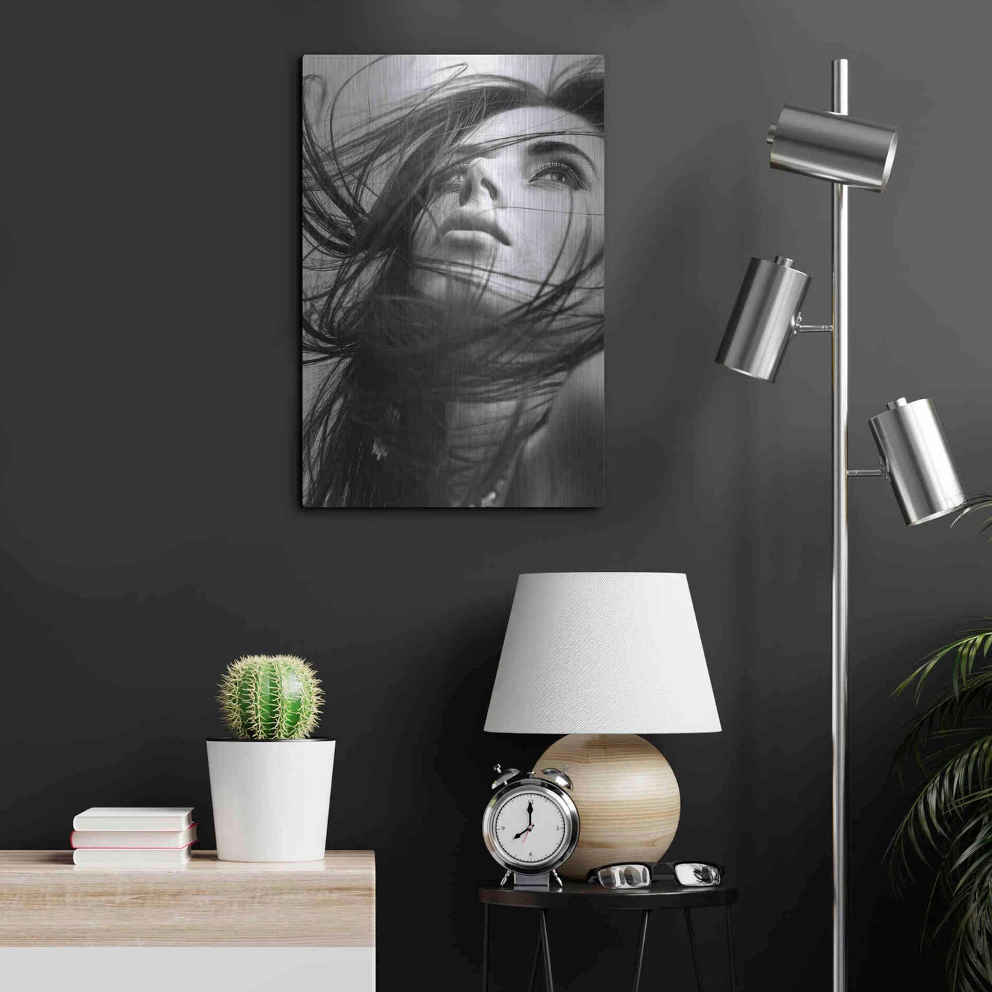 Luxe Metal Art 'Windy Day' by Incado, Metal Wall Art,16x24