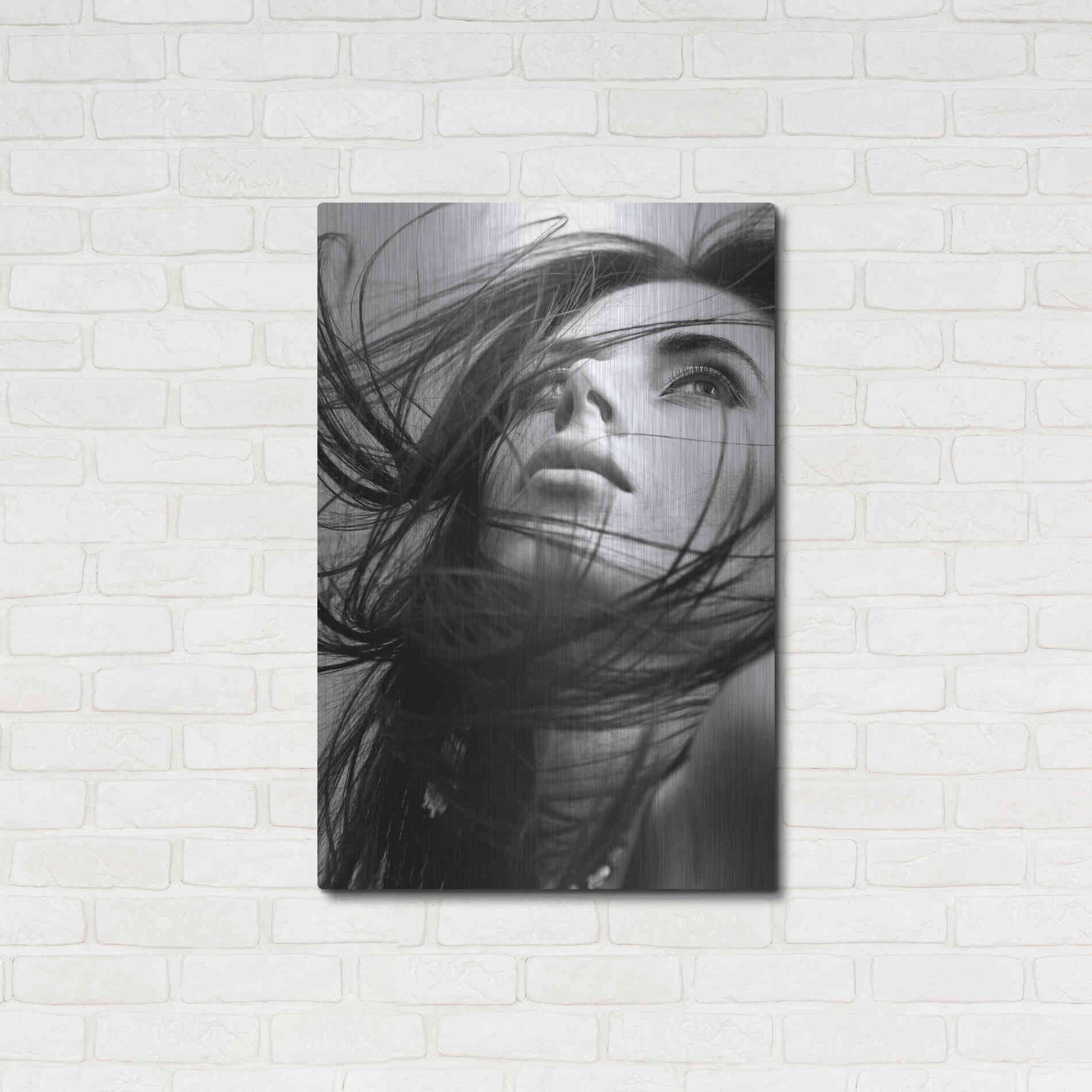 Luxe Metal Art 'Windy Day' by Incado, Metal Wall Art,24x36