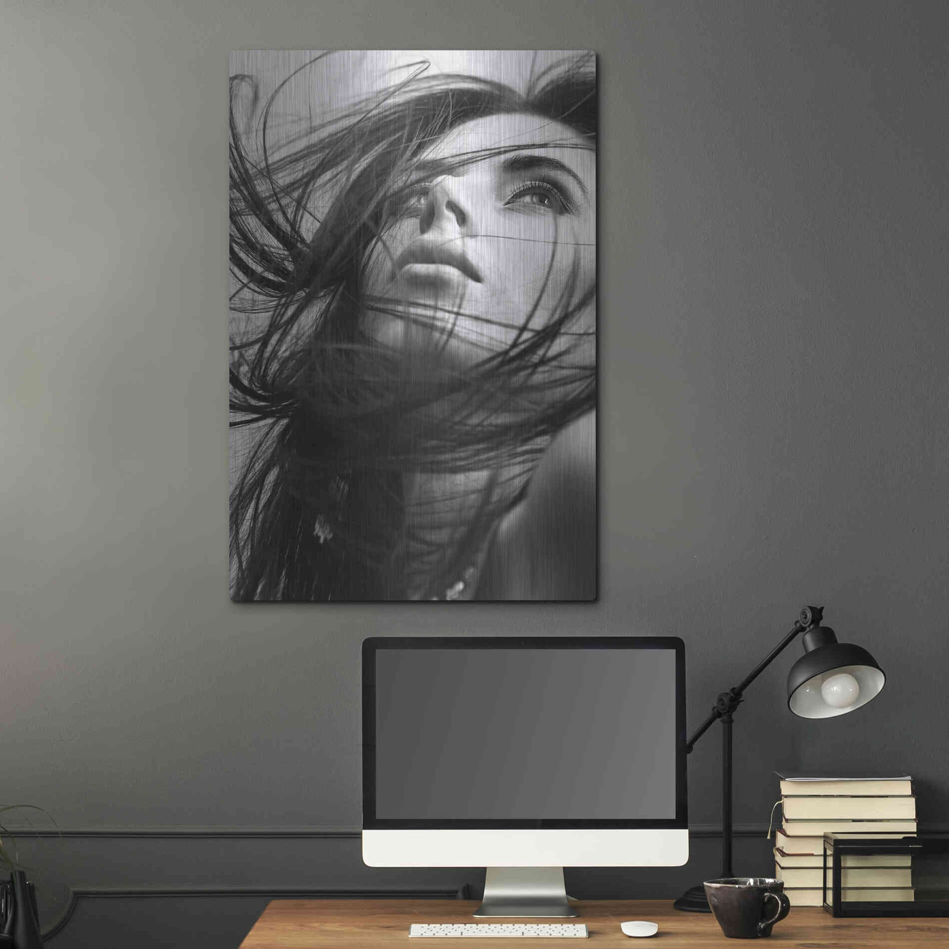 Luxe Metal Art 'Windy Day' by Incado, Metal Wall Art,24x36