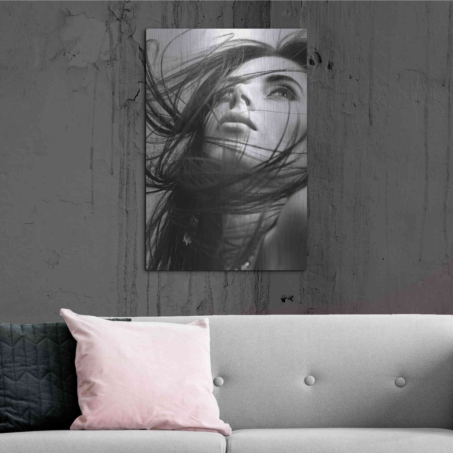 Luxe Metal Art 'Windy Day' by Incado, Metal Wall Art,24x36