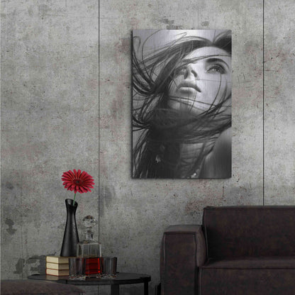 Luxe Metal Art 'Windy Day' by Incado, Metal Wall Art,24x36