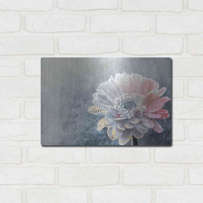 Luxe Metal Art 'Winter Flower' by Incado, Metal Wall Art,16x12