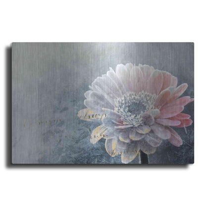 Luxe Metal Art 'Winter Flower' by Incado, Metal Wall Art