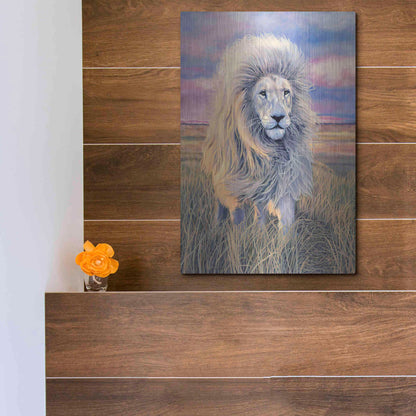 Luxe Metal Art 'Timbavati Messenger' by Jan Henderson, Metal Wall Art,12x16