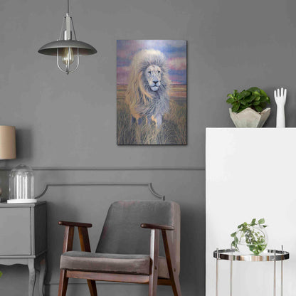 Luxe Metal Art 'Timbavati Messenger' by Jan Henderson, Metal Wall Art,16x24