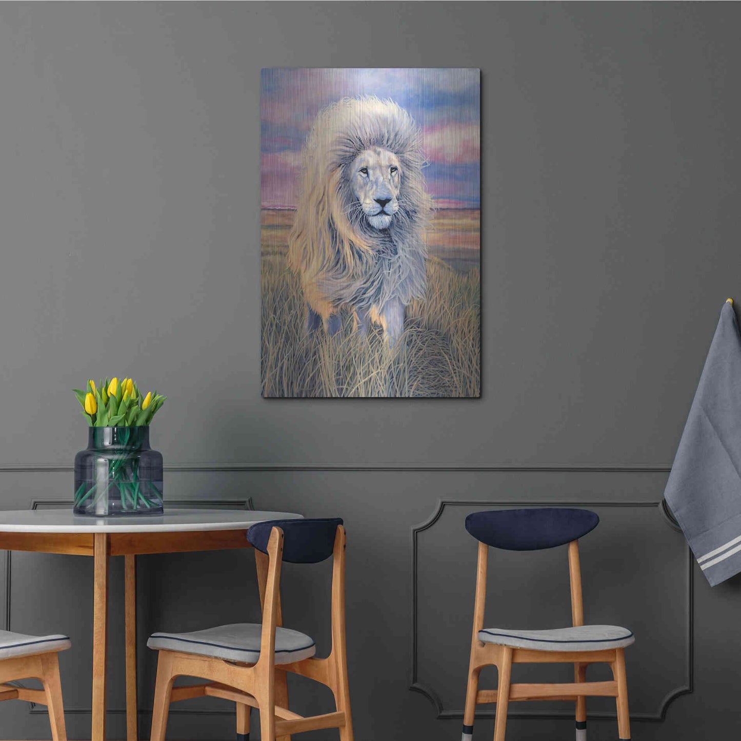 Luxe Metal Art 'Timbavati Messenger' by Jan Henderson, Metal Wall Art,24x36