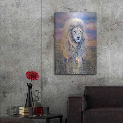 Luxe Metal Art 'Timbavati Messenger' by Jan Henderson, Metal Wall Art,24x36