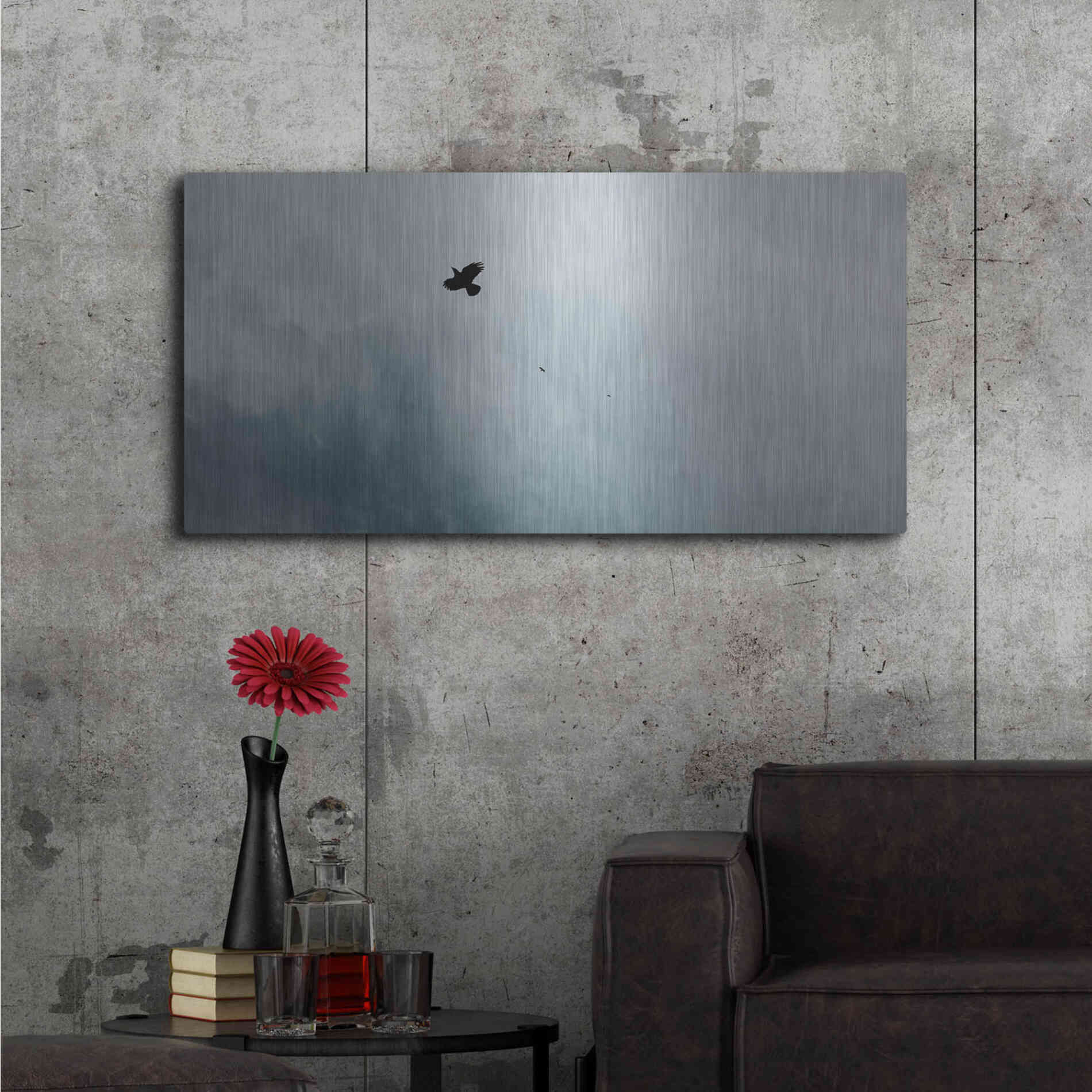 Luxe Metal Art 'Adventurous' by Luxe Portfolio, Metal Wall Art,48x24