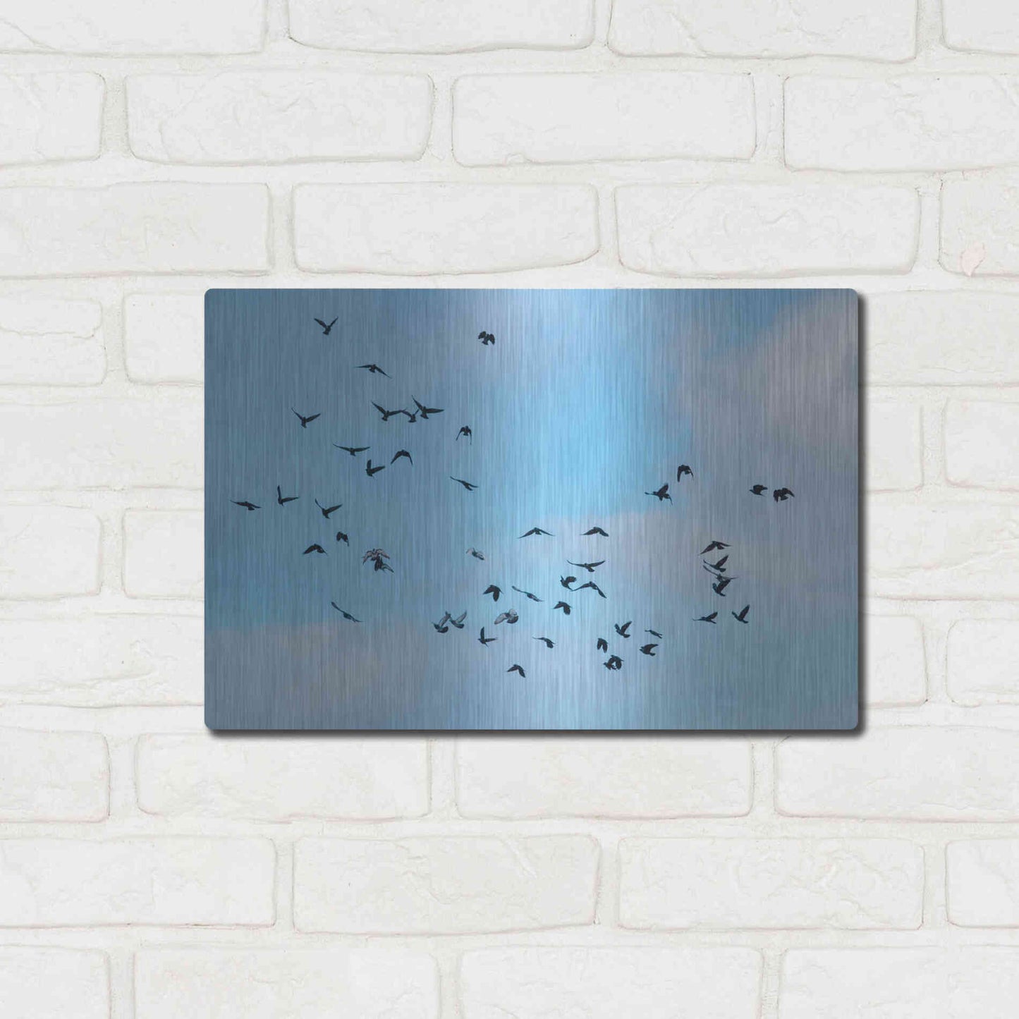 Luxe Metal Art 'Method to the Madness' by Luxe Portfolio, Metal Wall Art,16x12