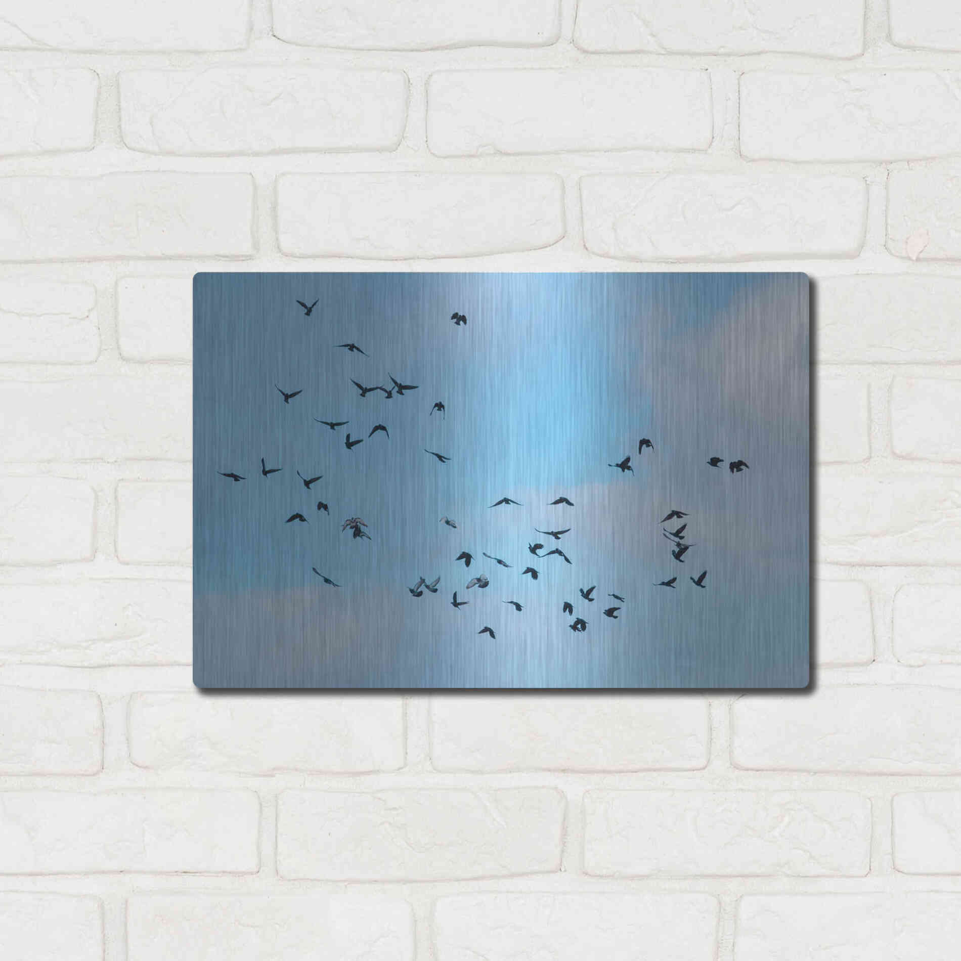 Luxe Metal Art 'Method to the Madness' by Luxe Portfolio, Metal Wall Art,16x12