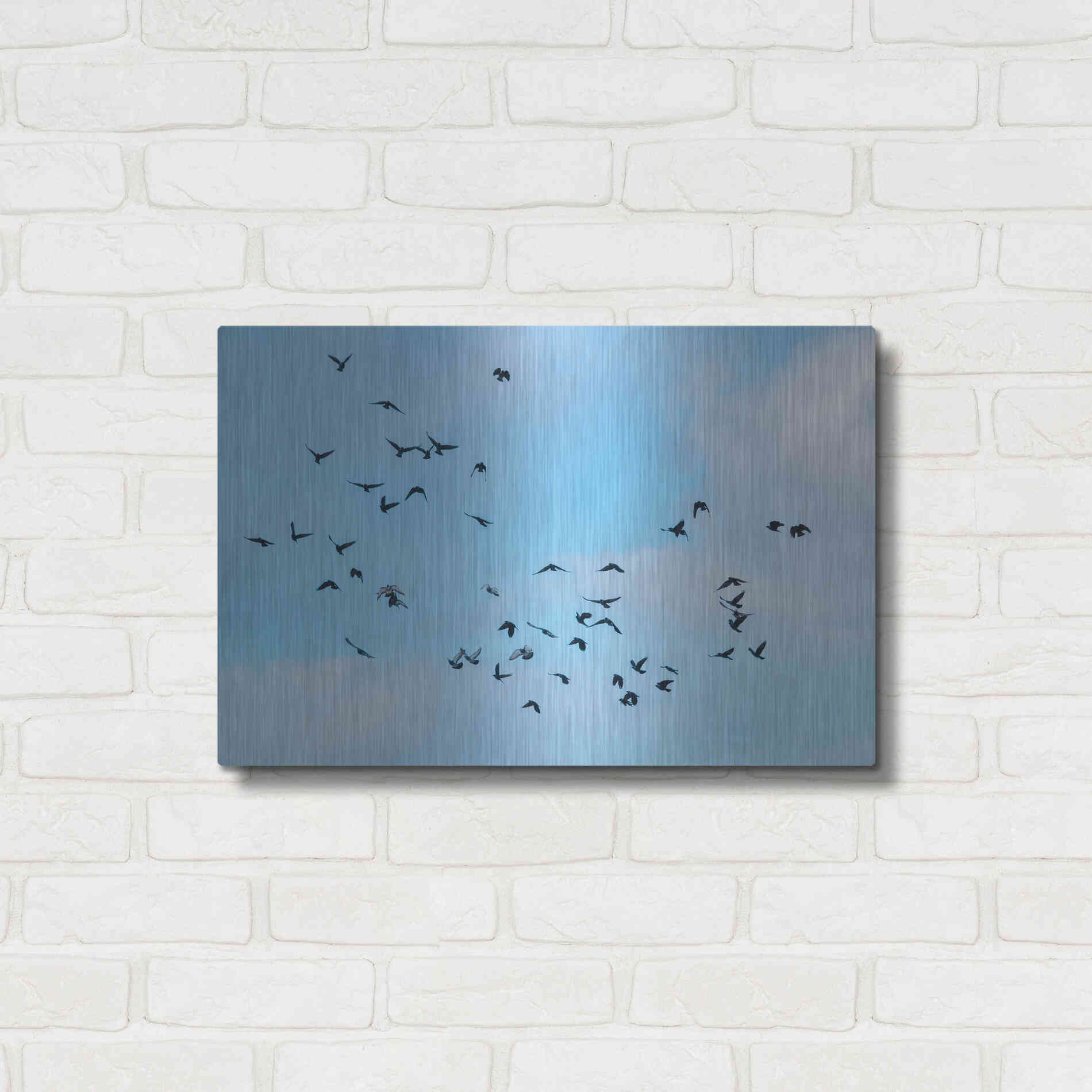 Luxe Metal Art 'Method to the Madness' by Luxe Portfolio, Metal Wall Art,24x16