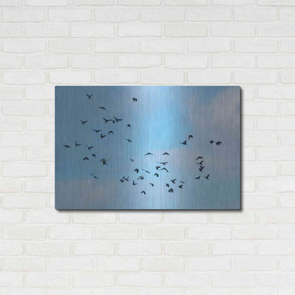 Luxe Metal Art 'Method to the Madness' by Luxe Portfolio, Metal Wall Art,36x24
