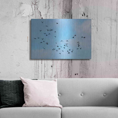 Luxe Metal Art 'Method to the Madness' by Luxe Portfolio, Metal Wall Art,36x24