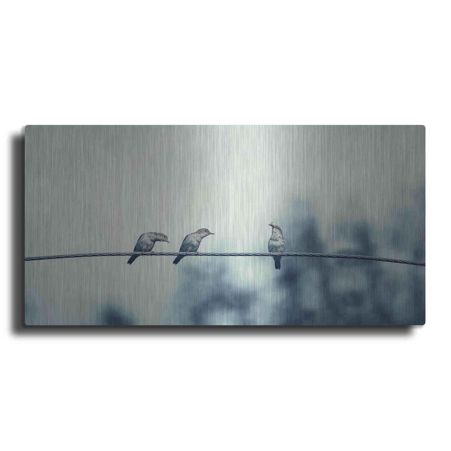 Luxe Metal Art 'Three Musketeers' by Luxe Portfolio, Metal Wall Art