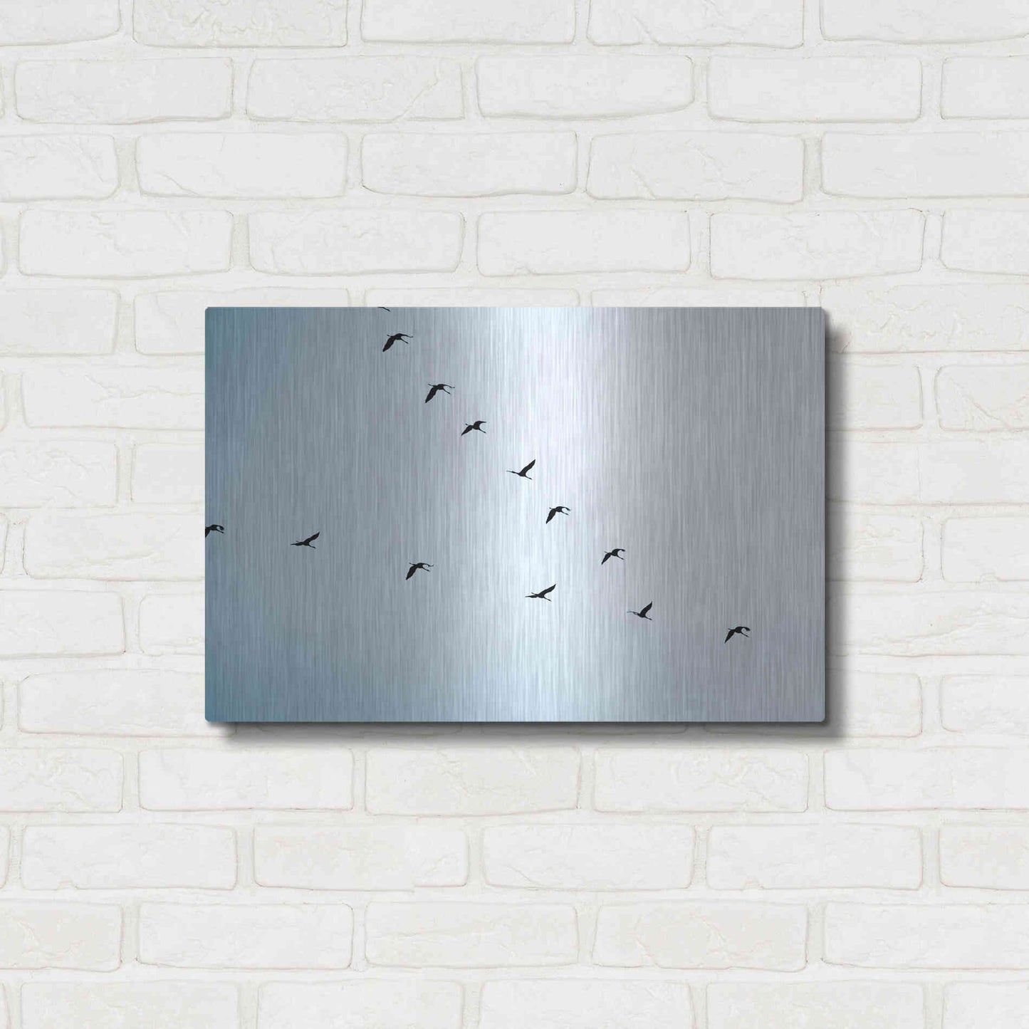 Luxe Metal Art 'V Formation' by Luxe Portfolio, Metal Wall Art,24x16