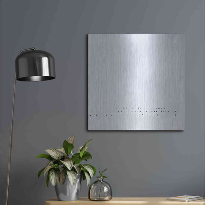 Luxe Metal Art 'Winter Sky' by Luxe Portfolio, Metal Wall Art,24x24