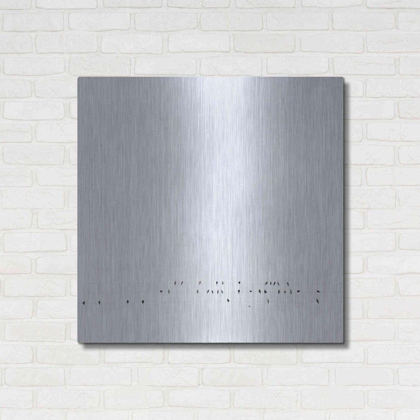 Luxe Metal Art 'Winter Sky' by Luxe Portfolio, Metal Wall Art,36x36