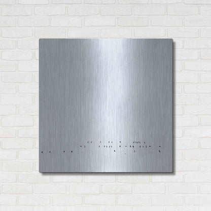 Luxe Metal Art 'Winter Sky' by Luxe Portfolio, Metal Wall Art,36x36